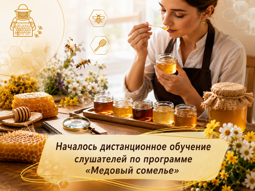 Стартовала программа обучения Медовый сомелье